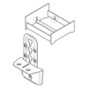 4 Pieces Bed connector for Mittelbalken- and Slatted frame edition