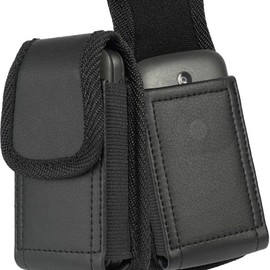 Funda universal para Kyocera DuraXV Extreme E4810, DuraXV LTE E4610, DuraXE Epic E4830, DuraXTP, DuraXV Plus, DuraXA - Funda de piel sintética negra c