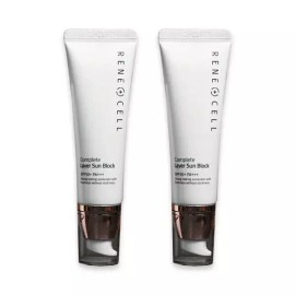 Renecell 이지하우스 르네셀 컴플리트 레이어 선 블럭 50ml 2개 SPF50+/PA+++ 623124 Easy House Renecell Complete Layer Sun Block 50ml 2pcs SPF50+/PA+++ 623124