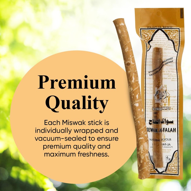 Al Falah Sewak Miswak (Traditional Natural Toothbrush) (1 Pack)