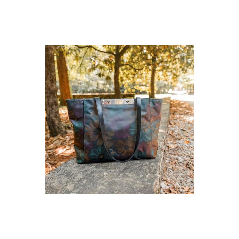 Patricia Nash Silvi Travel Tote, Peruvian Painting