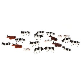 Gutshof miniaturen Cows H0 Model Making Farm Accessories Cattle Animals Painted Scale 1:87 Pack of 20