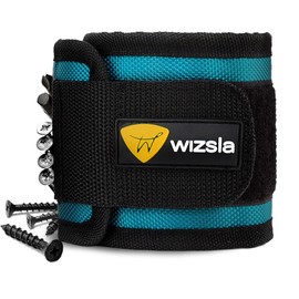 WIZSLA Magnetic Wristband with Strong Magnets for Holding Screws, Tools - Christmas Gift Idea for Handyman, Mechanic, Construction Worker - Cool Stocking Stuffers for Dad, Husband, Boyfriend