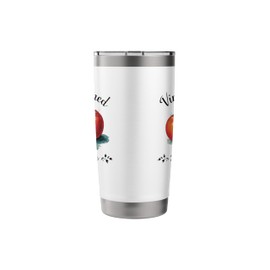 Vine Ripened Tomatoes 100% Organic Stainless Steel Insulated Tumbler