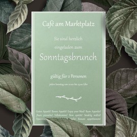 50 DIN A4 Paper Sheets, Plano Sheets, Eucalyptus, 240 g/m², 21 x 29.7 cm, Craft Sheets, Coloured Paper, Photo Card, Craft Paper, Clay Card, Colourful