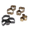 12 Pcs Leather Cutting Mold Heart Shape Exquisite High Carbon