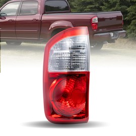 815600C040 Waterproof Tail Light Assembly Compatible With 2004 2005 2006 Toyota Tundra Limited SR5 Double Cab w/Standard Bed, Replaces 815600C040 TO2800153 (Left, Driver Side)