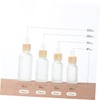 Mikinona 15ml Mini Dropper Bottle Set Frosted Travel Toiletry Containers