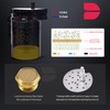 BDFHYK 300ml Oil Catch Can Kit, Universal Baffled Catch Can
