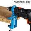 Generic Electric Angle Bench Drill Holder, 360° Adjustable Drill Stand,