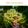 LED Plant Grow Light 5 Dimmable Modes 4 Head Timing
