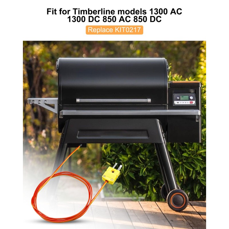 Thermocouple Probe Kit Fit for Traeger Timberline 850 & 1300