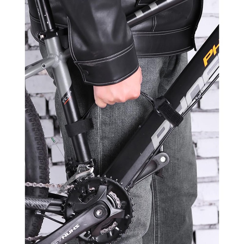 Ouliget Bicycle Carrying Strap,Mountain Bike Frame Handle Carrying Lifter,Outdoor Bike