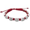 Divine Mercy Blessing Bracelet with Red Cord adjustable