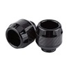 Qiilu frame sliders for motorcycle, 1 Pair of Carbon Fiber
