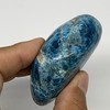 WatanGems 137g,2.4"x1.9"x1", Blue Apatite Palm-Stone Tumbled Reiki Energy, Metaphysical Stone,