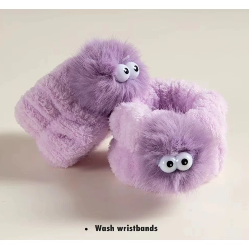 TIKA 5-Pair Microfiber Face Washing Wristbands–Spa Wash Bands, Absorbent &