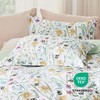 Bedsure Duvet Cover King Size - Reversible Floral Pattern Duvet