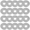 ESJNNK 304 Stainless Steel Large Washer M4 Inner Diameter 4mm
