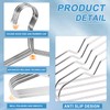 Wire Hangers,Heavy Duty Clothes Hanger,Silver Metal Hangers,Stainless Steel Coat Hanger