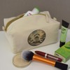 'Grey Seal Pup' Canvas Wash Bag/Makeup Case (CS00042449)