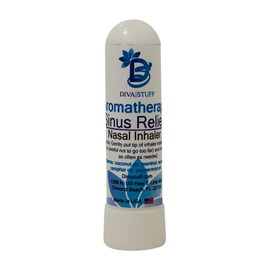 Diva Stuff Sinus Relief Nasal Inhaler, Natural Remedy for Stuffiness and Congestion