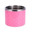 QANYEGN Stainless Steel Insulated Lunch Box, Stackable Lunch Box, 3
