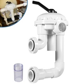 Bzsunway Replace Part for 261050 2-Inch HiFlow Multiport Valve with Plumbing Suitable for Pool/Spa D.E. and Sand Filter