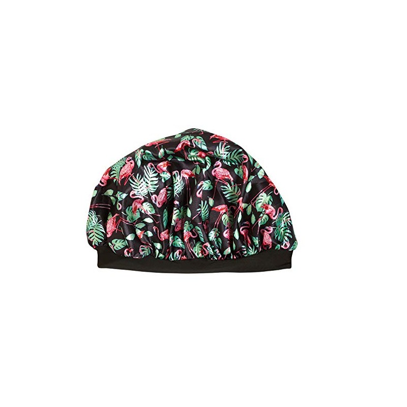 Bodylife Satin Sleep Bonnet Sleep Cap Flamenco Flamingo 27cm
