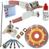 Glass and Tile Cutter Kit 3 Left Handed Tile Hand