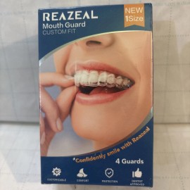 Reazeal Mouth Guard New One Size Custom Fit BRAND NEW SEALED