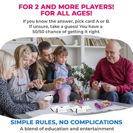 Quokka Trivia Card Games For Kids 8-12 - Board Games for Adults & Teens 12+ Who Knows Science & Chemistry & Physics & Astronomy Better? - Kids & Family Card Quiz - Fun & Educational Questions