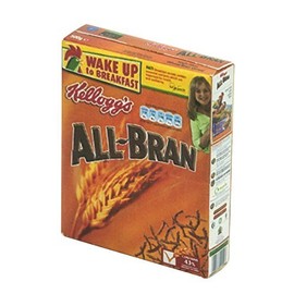 MyTinyWorld 2 x Dolls House Miniature Box of All Bran