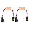2PCS 50W LED Strobe Controller Continuous Strobe ABS Fog Light