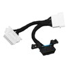 0.15m 16Pin OBD2 Splitter Extension Y Cable Male to Dual