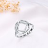 DAOCHONG Sobriety Rings for Women Sterling Silver NA Narcotics Anonymous