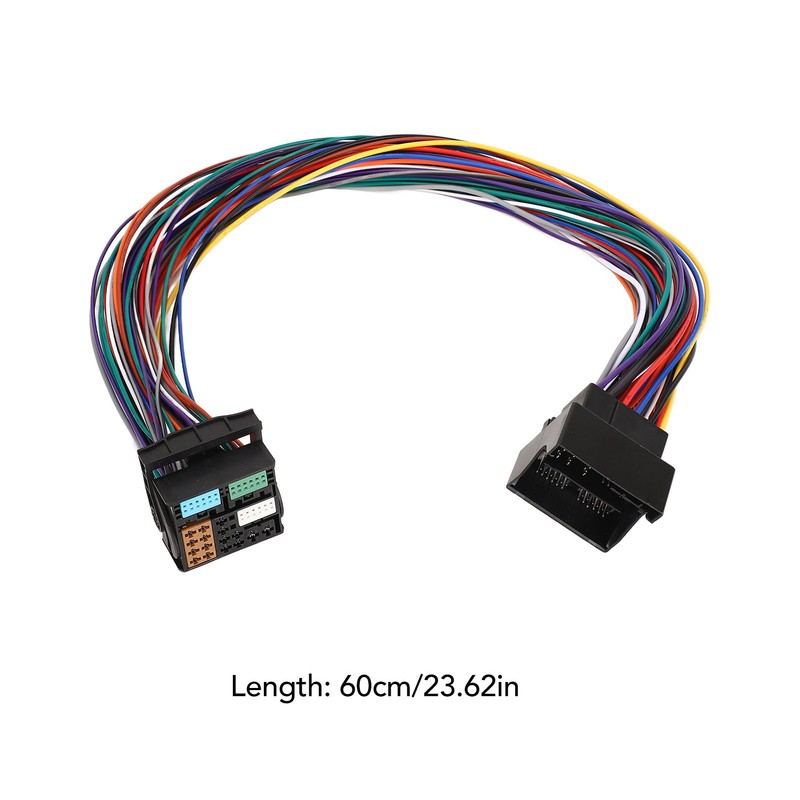 60cm 52Pin MQB Quadlock Extension Adapter Cable Bluetooth 5.0 5‑12V
