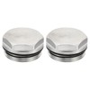 PATIKIL 3/4 Inch BSP 2 Pack Male Thread Empty Cap