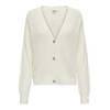 ONLY Women's Onlella Piumo L/S Cardigan CC KNT Pullover, Cloud