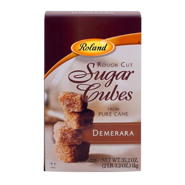 Roland Rough Cut Demerara Sugar, 35.2-Ounce Package