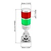 QWORK Industrial Warning Lights, 12-24V LED Stack Tower Lights with