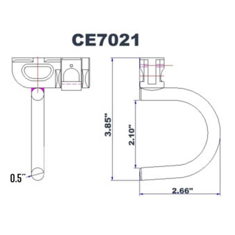 Cargo Equipment Corp. L Track Hooks (SM)