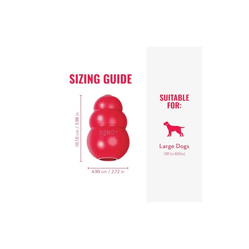 KONG Juguete Clásico para Perro, Grande