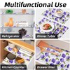 2 Rolls 18" W x 96" L Floral Drawer and