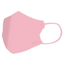 Advanced SMArt SLT-04 3D Non-Woven Mask, Baby Pink, Regular Size, Approx. 5.1 x 4.9 inches (13 x 12.4 cm), Pack of 30