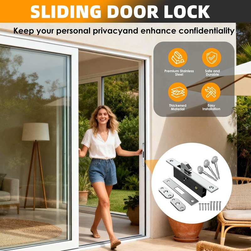 Sliding Door Lock,Sliding Glass Door Lock,Mortise Lock,Sliding Patio Door Lock,Storefront