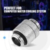 Fosa PC G1/4 Fitting Brass G1/4 Thread 360 Degree Rotary