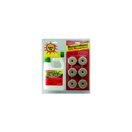 Summit Mosquito Dunks and Mosquito and Gnat Barrier Combo Pack, Natural