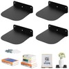 STORAGE MANIAC Floating Book Shelves for Wall Mounted Invisible Floating