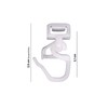 deco-raum Hinno HC71 Click-Glider Running Channel 3.6-4.0 mm Short Folding